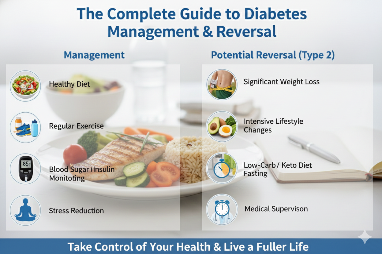 The Complete Guide to Diabetes Management & Reversal