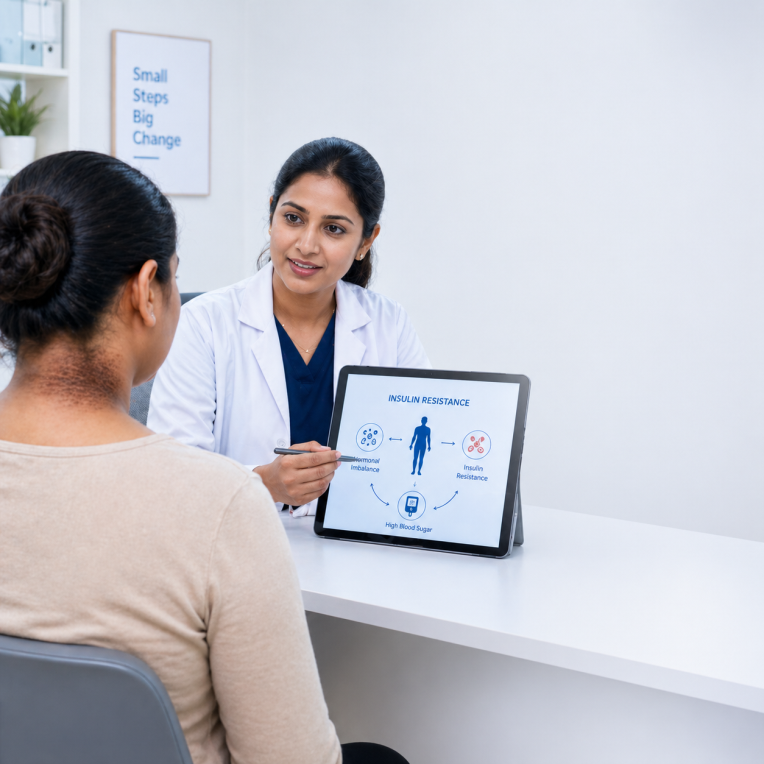 Dark Patches on Neck or Underarms? It Could Be Insulin Resistance